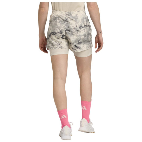 Adidas Γυναικείο σορτς Own the Run Spray Dye 2in1 Shorts
